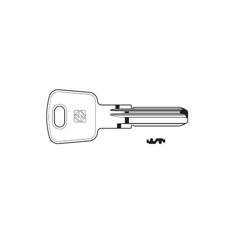 CHIAVI PUNZONATE PER CILINDRI OMEC 6 SPINE OC4- - OC4 - 5 pezzi SILCA