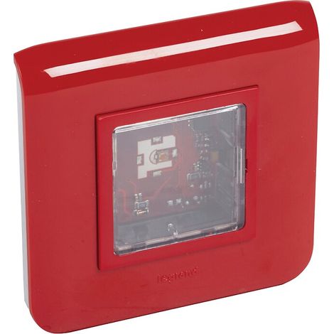 Dispositif lumineux d’alarme feu 2 candélas rouge - Ura