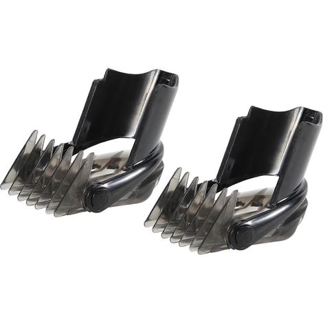 Peigne compatible avec les tondeuses à cheveux Philips (petit modèle 3-21 mm) QC5010, QC5050, QC5053, QC5070 et QC5090 (lot de 2). (1/5)