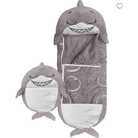 Sac de couchage pour enfants - ONEVER - Happy Nappers - Gris - Coton de haute qualité - Oreiller intégré-Ywey (1/4)