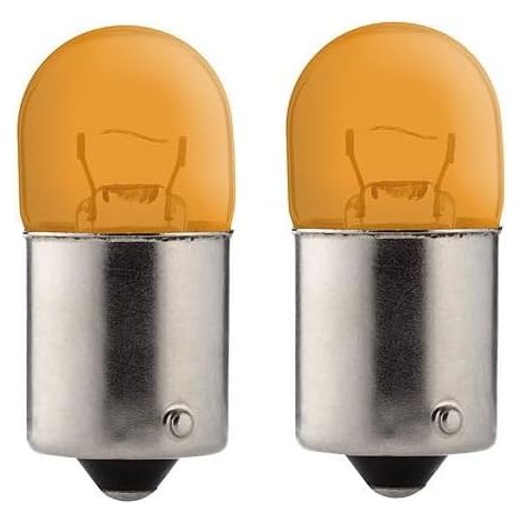 2x Ampoule ORANGE BA15S 24V 5W camion fourgon voiture tracteur véhicule agricole