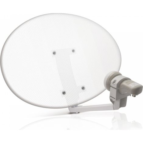 METRONIC elliptische Satellitenantenne aus perforiertem Stahl METRONIC