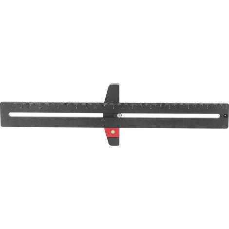 trusquinRègle de traçage pour menuiserie en aluminium, positionnement précis des mortaises (1/5)