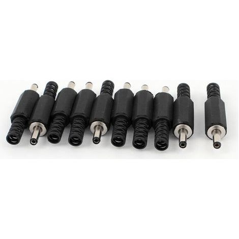 10 pezzi Connettore jack maschio di alimentazione CC 3,5 mm x 1,35 mm Pezzi di ricambio (1/3)