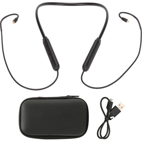 Câble Adaptateur MMCX Bluetooth Sans Fil à Faible Latence avec Micro et Contrôleur (1/5)