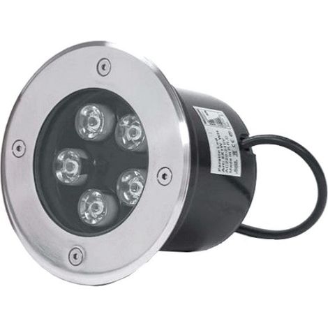 Spot Extérieur Encastrable LED Sol 5W IP65 80° Ø130 - Blanc Froid - SILUMEN