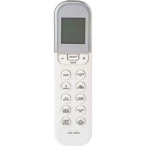 Mando a distancia para aire acondicionado compatible con XU, Midea Rg36f /bgef Rg36f2 /bgef Rg36f4 /bgef-Crezuo