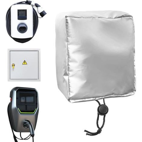 Wallbox Wetterschutz 40x32x20cm - Wasserdichtes Dach aus Oxford-Gewebe für Ladestationen für Elektroautos, regen- und staubabweisend (1/5)