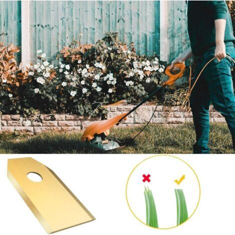 NALOOKAMIC  Lames en titane pour tous les robots-tondeurs Husqvarna Automower/Gardena – Lames de rechange avec vis – Compatible avec 105 310 315 320 420 430 x r40i etc, Lot de 45