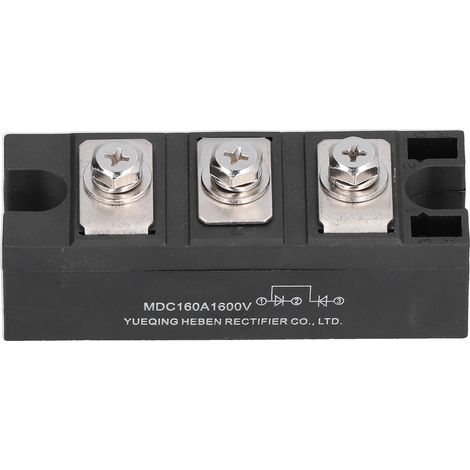 Pont Redresseur 3 Bornes Module de Redressement Accessoire Distribution Électrique MDC160A 1600V (1/5)