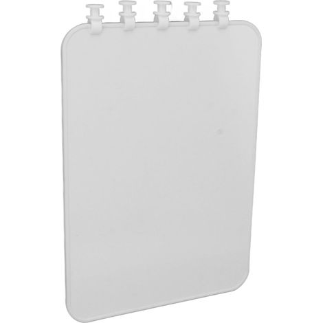 Plateau de séparation portable et léger pour sac de plage, idéal pour ranger vêtements et en-cas (blanc). (1/5)