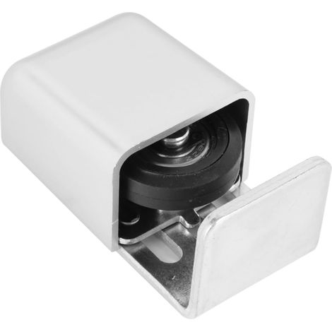 Guide de sol pour porte de grange coulissante inox, réglable (1/5)