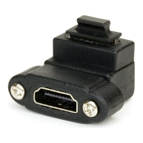 Adaptateur audio et vidéo Clever Little Box Angle droit, HDMI Femelle vers HDMI Femelle ( Prix pour 1 )