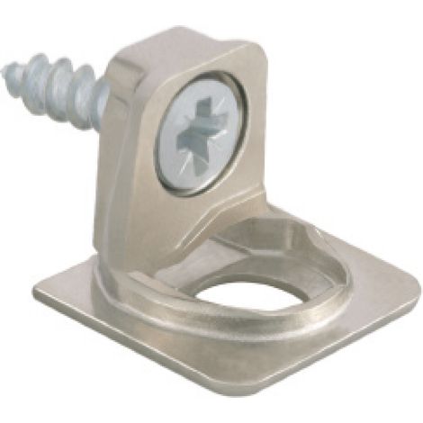 ITALIANA FERRAMENTA Tablar-Bodenträger PK2 Tablarstärke 16 mm ø 3 mm, vernickelt