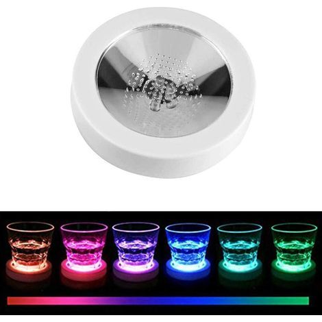 LED-Untersetzer mit beleuchteten Pads für Bars, Partys und Clubs (1/5)
