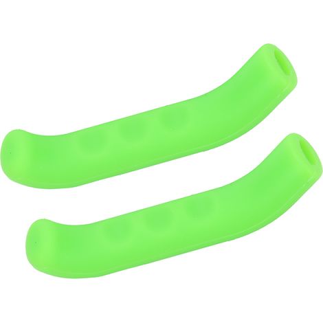 Manchon de Poignée de Frein Vélo en Silicone Imperméable Antidérapant - Vert (1/5)