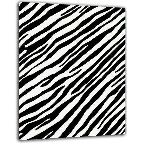 PIASTRA DI PROTEZIONE IN VETRO PER PIANO COTTURA A INDUZIONE 40x52 ZEBRA (1/4)