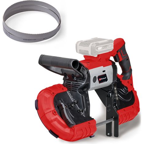 Einhell Akku-Bandsäge TE-MB 18/127 Li-Solo Power X-Change (18 V, 115 mm Schnitthöhe, 127 mm Schnittbreite, LED-Licht, inkl. 2x Sägeband für Metall, ohne Akku) (1/5)