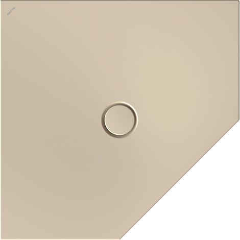 BetteFloor Caro plato de ducha pentagonal con BetteGlasur Plus, (1/5)