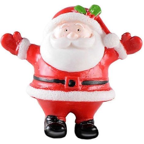 Figurine de Noël en forme de bonhomme, objet de décoration à faire soi-même, jouet pour maison de poupée, cadeau d'anniversaire-StyleD (1/5)