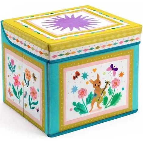 Sitztruhe djeco Boheme bunt 30 5 x 27 cm