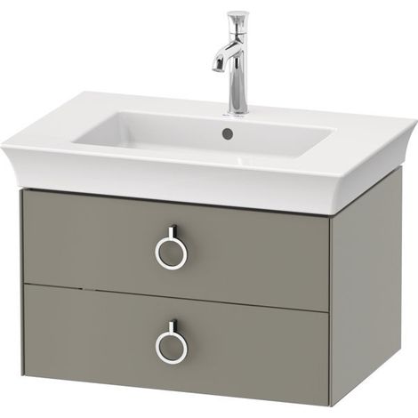Duravit White Tulip, Waschtischunterbau wandhängend, Breite 684 x (1/3)