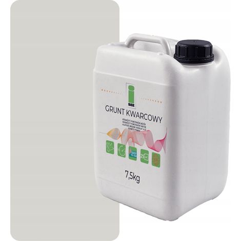 Imprimación de cuarzo para yeso decorativo, beige claro D804 7,5 kg (1/5)