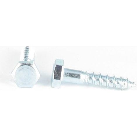 Tirefonds 10X200 Forte tenue à la corrosion Acier galvanisé à chaud-1 pièce