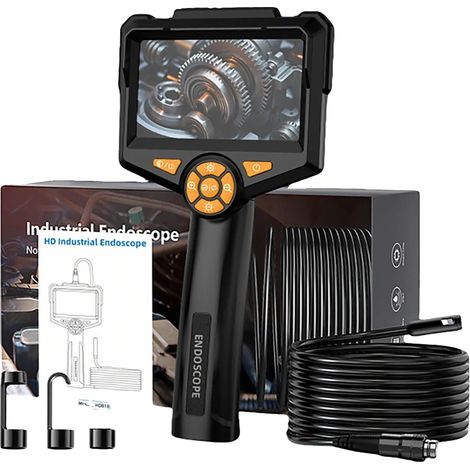 Caméra Endoscope, Résolution 1080P, Étanche IP67, 8MM Double Lentille, 2m (1/2)