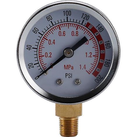 Manomètre métallique pour tester la pression (1/3)