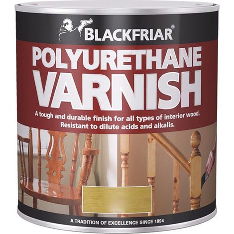 Blackfriar P70 Walnut Gloss Polyurethane Varnish - 250ml