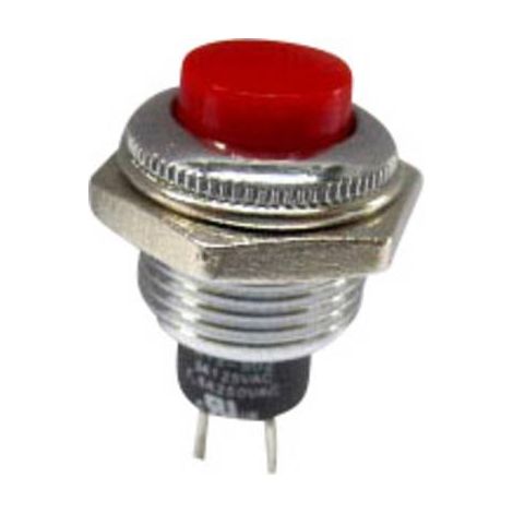 BOUTON POUSSOIR À PRESSION TRU COMPONENTS TC-R13-502MA-05RT 1587735 250 V/AC 1.5 A 1 X OFF/(ON) À RAPPEL 1 PC(S)