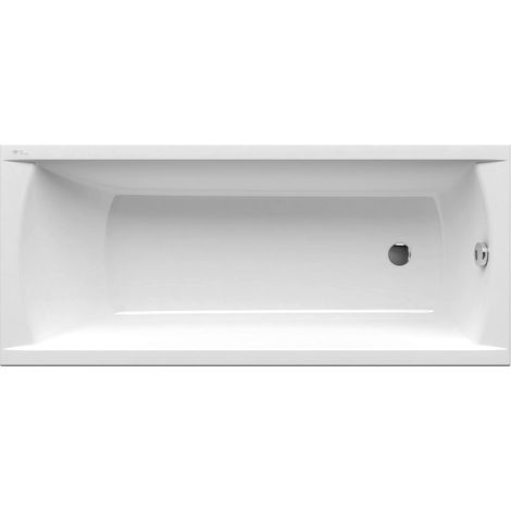 Swiss Aqua Technologies Bañera acrílica Fusion Space Saving de 150 x 70 cm, blanca (SIKOVR150) (1/5)