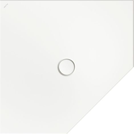 BETTE 7211-441 Receveur de douche pentagonal Floor Caro crème (1/5)