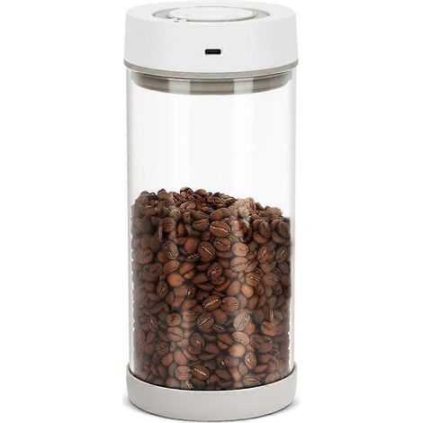 Boîte à café automatique sous vide, boîte hermétique de 1,35 L pour 510 g de café en grains, fonctionnement à un seul bouton (1/5)