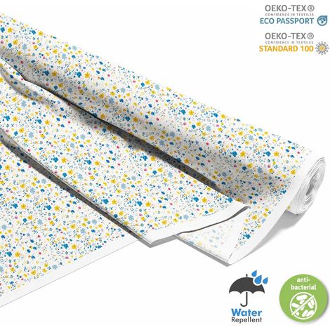 OUTDOOR DEKOSTOFFE OXFORD - Motiv Blumen I DX5164