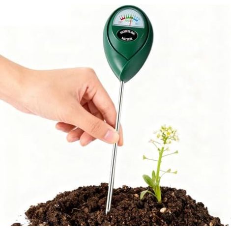 Testeur de sol pour jardinière,Humidimètre de sol pour plantes,pour jardinage,pelouse,jardin,agriculture et plantes extérieures (1/5)