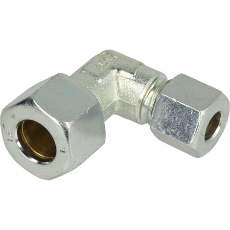Raccord à visser coudé 12 x 8 mm réduction