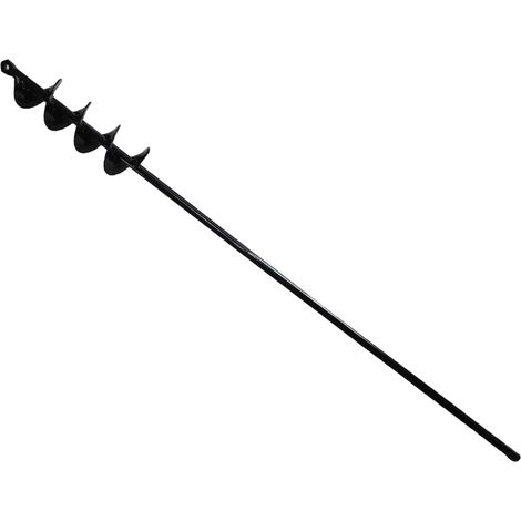 Mèche Jardin Tarière,Perceuse à Spirale,Outil de Plantation Pratique,Creuser des Trous Cultiver en Profondeur,Foret Planteuse de Perçage à Arbre Hex Bulbe à Fleurs (5x75cm) (1/5)