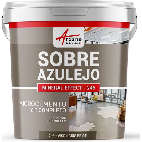 Microcemento sobre azulejos