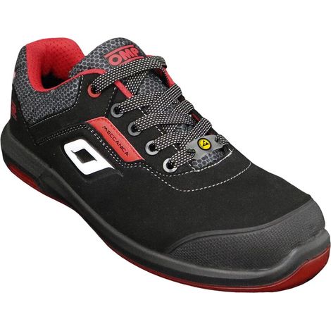 Calzado de Seguridad OMP MECCANICA PRO URBAN Rojo Talla 38 S3 SRC (1/2)