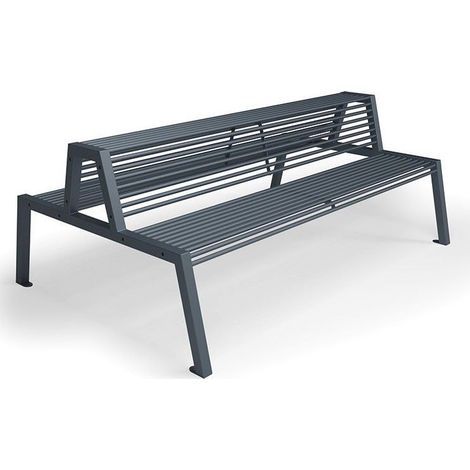 Banc NARCYZ double-face 190 cm
