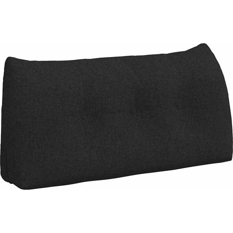Cuscino per Schiena Nero 100 x 24 x 50 cm Tessuto vidaXL (1/5)