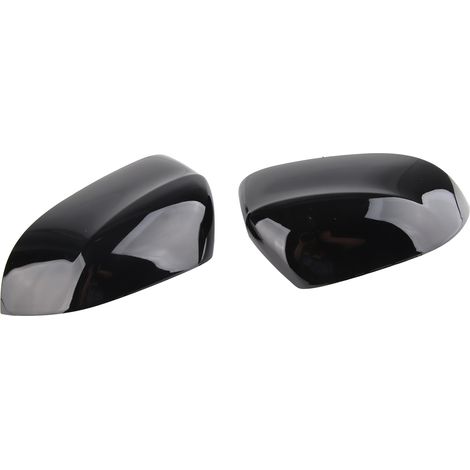 1 paire de coques de rétroviseurs latéraux noir brillant, élégantes, résistantes à la décoloration et légères pour X3 X4 X5 X6 X7 G01 G02 (1/5)