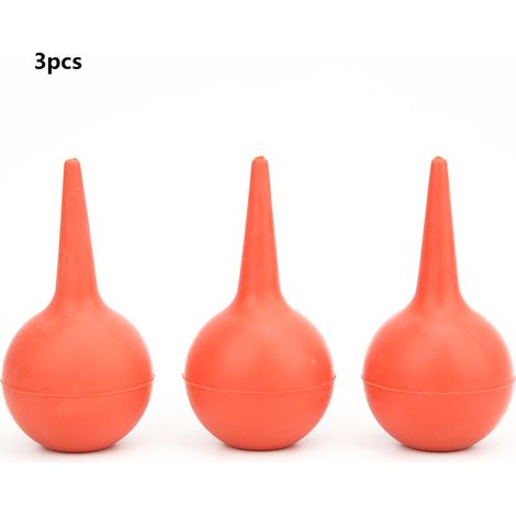 3 Pièces 30ml Balle en Caoutchouc pour Lavage d'Oreille Pompe à Souffler Laboratoire Outil (1/5)