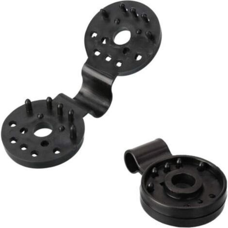 10 wiederverwendbare Kunststoff-Sonnensegelclips, Sonnenschirmnetz-Clips, Stoffclips für Sonnennetze, Pflanzennetze, Gartennetze, Sonnensegelzubehör (1/5)
