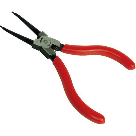 Pince à circlips intérieur à becs droits – Branches gainées – Becs trempés par induction – MOB (1/2)