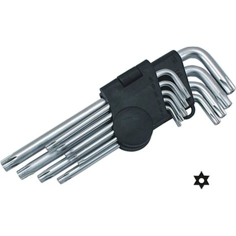 Clé Torx Jeu 10-50 - Cr Mo - 9x - Précision et durabilité - Usage Professionnel - Beast