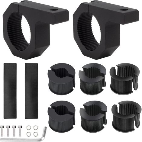 25-50mm Universal Work Light Mounting Bracket Bar Tube Clamp for Off-Road Car Truck Motorcycle (1/5)