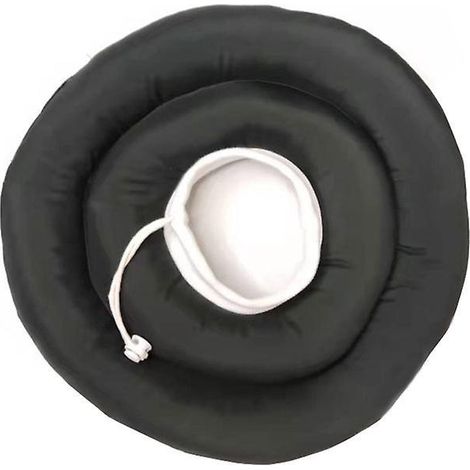 collier De Chat Rglable, Collier De Chat Doux, Collier Anti - Lchage De Chat Aprs La Chirurgie (vert - Noir) (1/5)